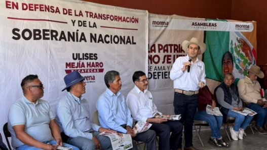 Ulises Mejía impulsa la Revolución de las Conciencias en Zacatecas