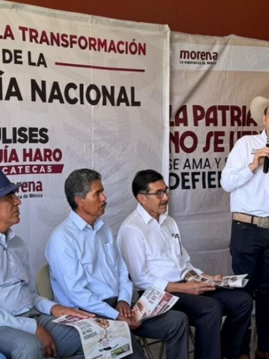 Ulises Mejía impulsa la Revolución de las Conciencias en Zacatecas