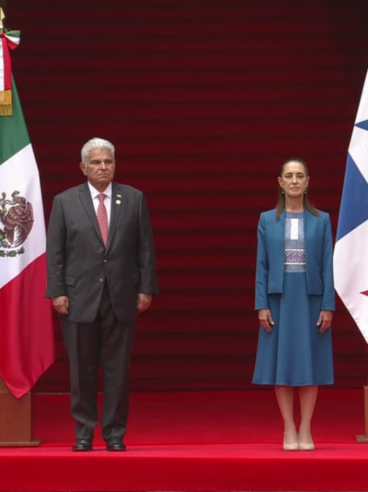 Sheinbaum y Mulino refuerzan cooperación y Canal de Panamá