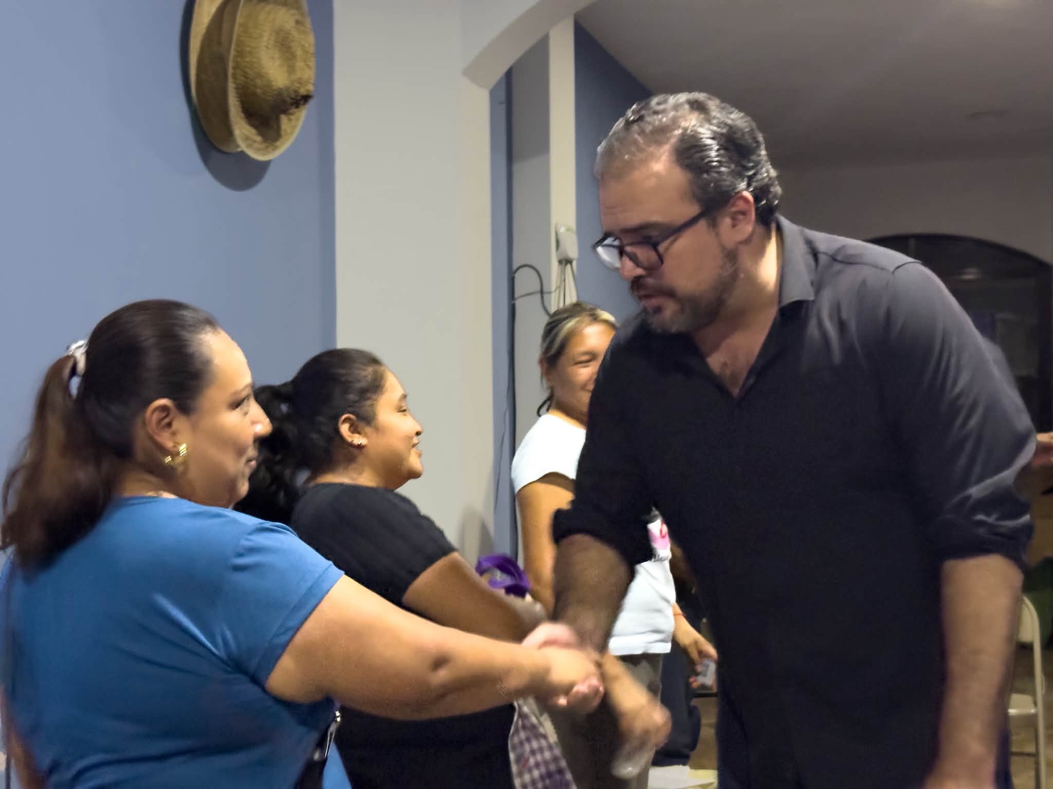 Adrián Naveda impulsa acciones para reforzar la seguridad en Tuzamapan