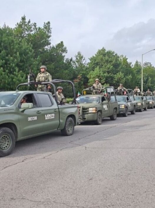 Llegan 600 soldados del Ejército a Guanajuato por seguridad