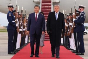 Trump recibe a Xi Jinping en Washington para visita de Estado