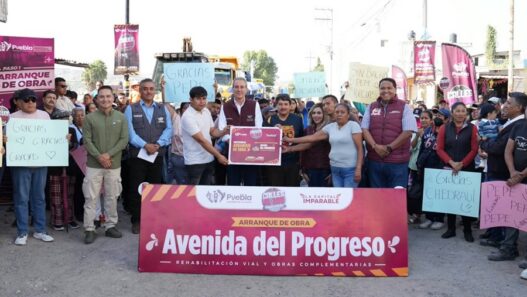 Pepe Chedraui inicia rehabilitación vial en San Francisco Totimehuacán