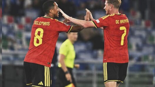 Bélgica vence 2-0 a Italia en debut de la UEFA Nations League