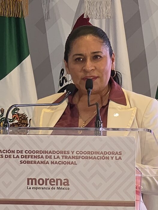 Ana Lilia Rivera asume coordinación de Morena en Tlaxcala
