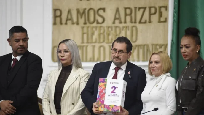 Congreso CDMX recibe Segundo Informe de Clara Brugada 2026