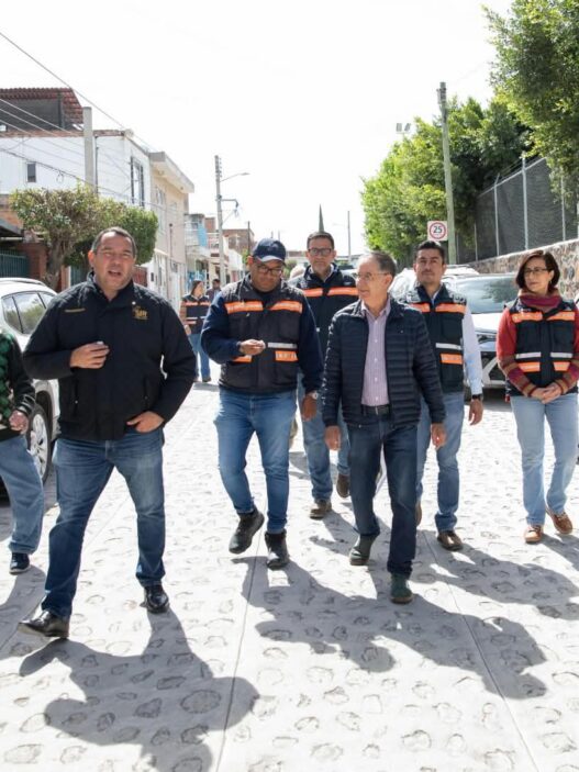 Rehabilitan calle Rafael Ayala en San Juan del Río con inversión municipal