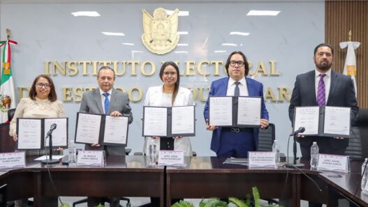 Instituciones de Querétaro firman convenio para elecciones 2027