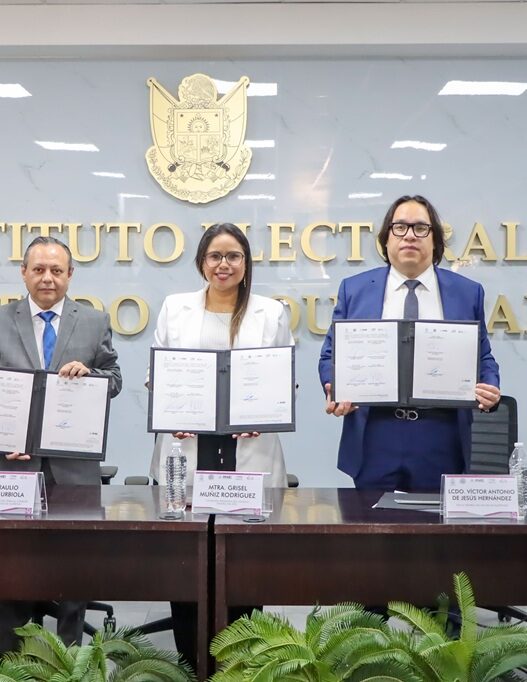 Instituciones de Querétaro firman convenio para elecciones 2027