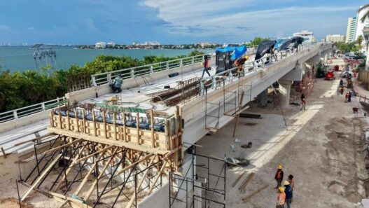 Distribuidor Kukulcán en Cancún estará listo a finales de 2026