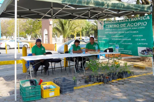 San Martín Texmelucan refuerza reciclaje de electrónicos