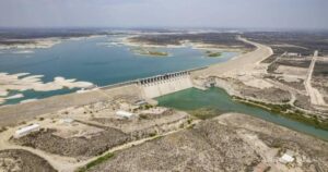 La presa La Amistad recupera nivel tras lluvias en Coahuila