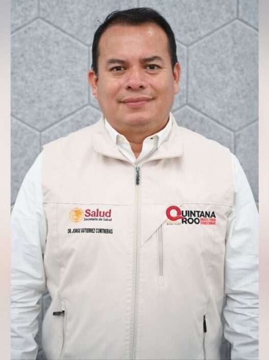 Jorge Gutiérrez Contreras, nuevo titular de Salud en Quintana Roo